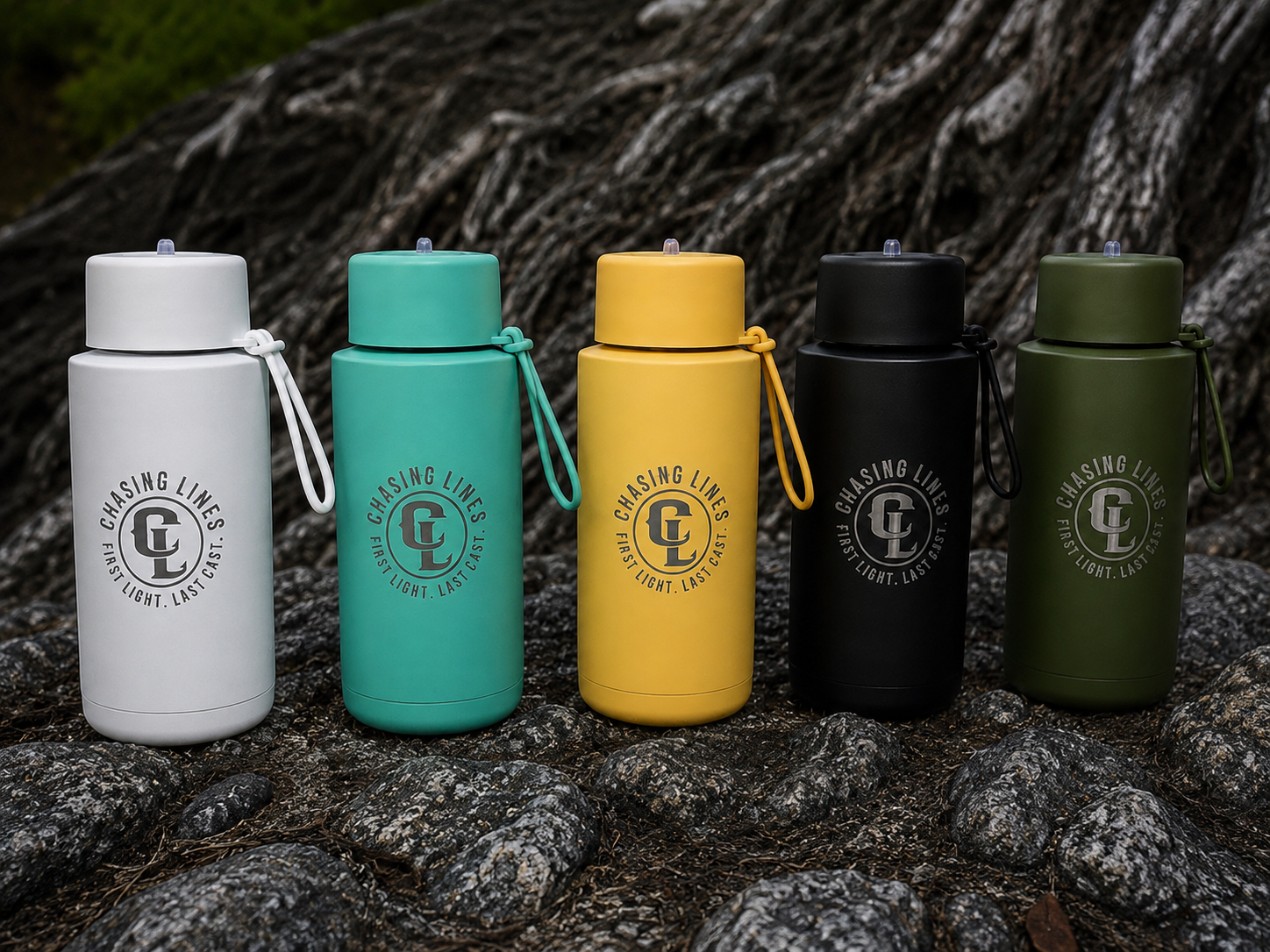 CHASING LINES INSULATED DRINK BOTTLES