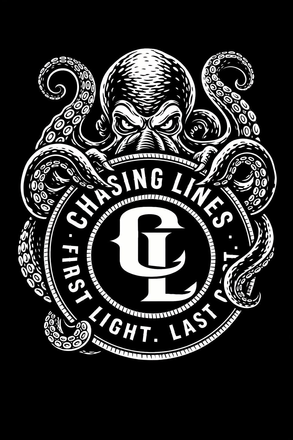 CHASING LINES SIGNATURE OCTOPUS DECAL