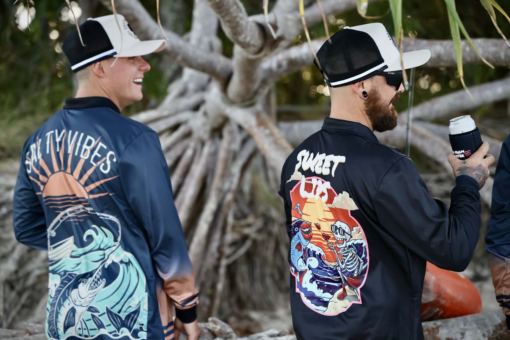 Salty Vibes Performance Fishing Shirt