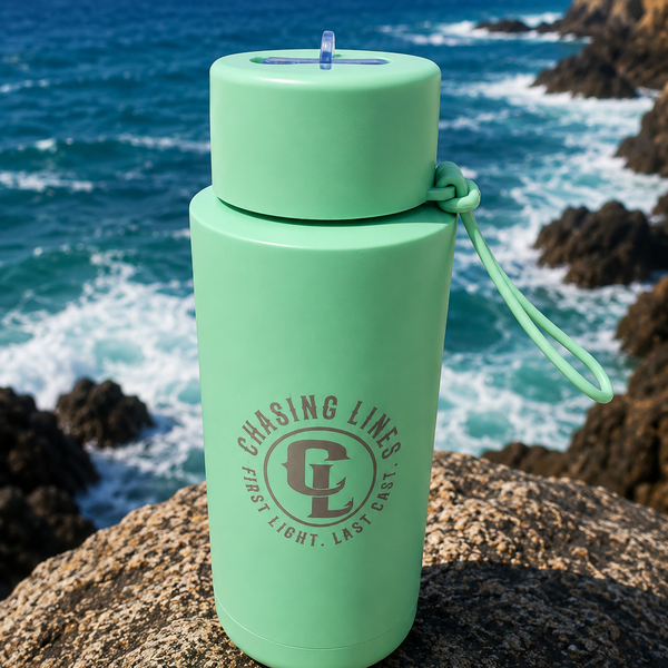 CHASING LINES INSULATED DRINK BOTTLES - MINT GREEN