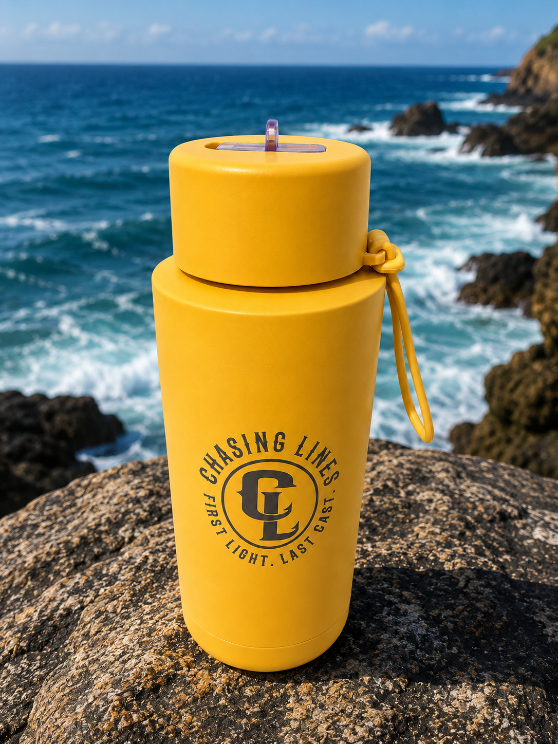 CHASING LINES INSULATED DRINK BOTTLES