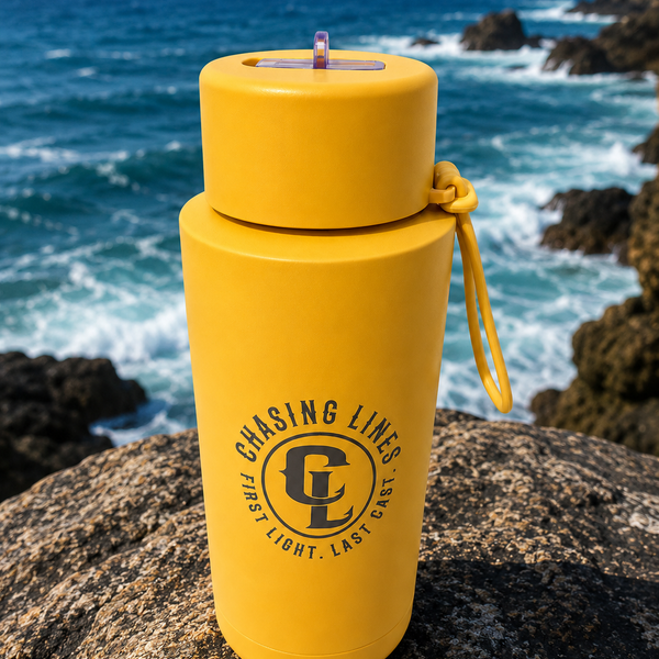 CHASING LINES INSULATED DRINK BOTTLES - Yellow