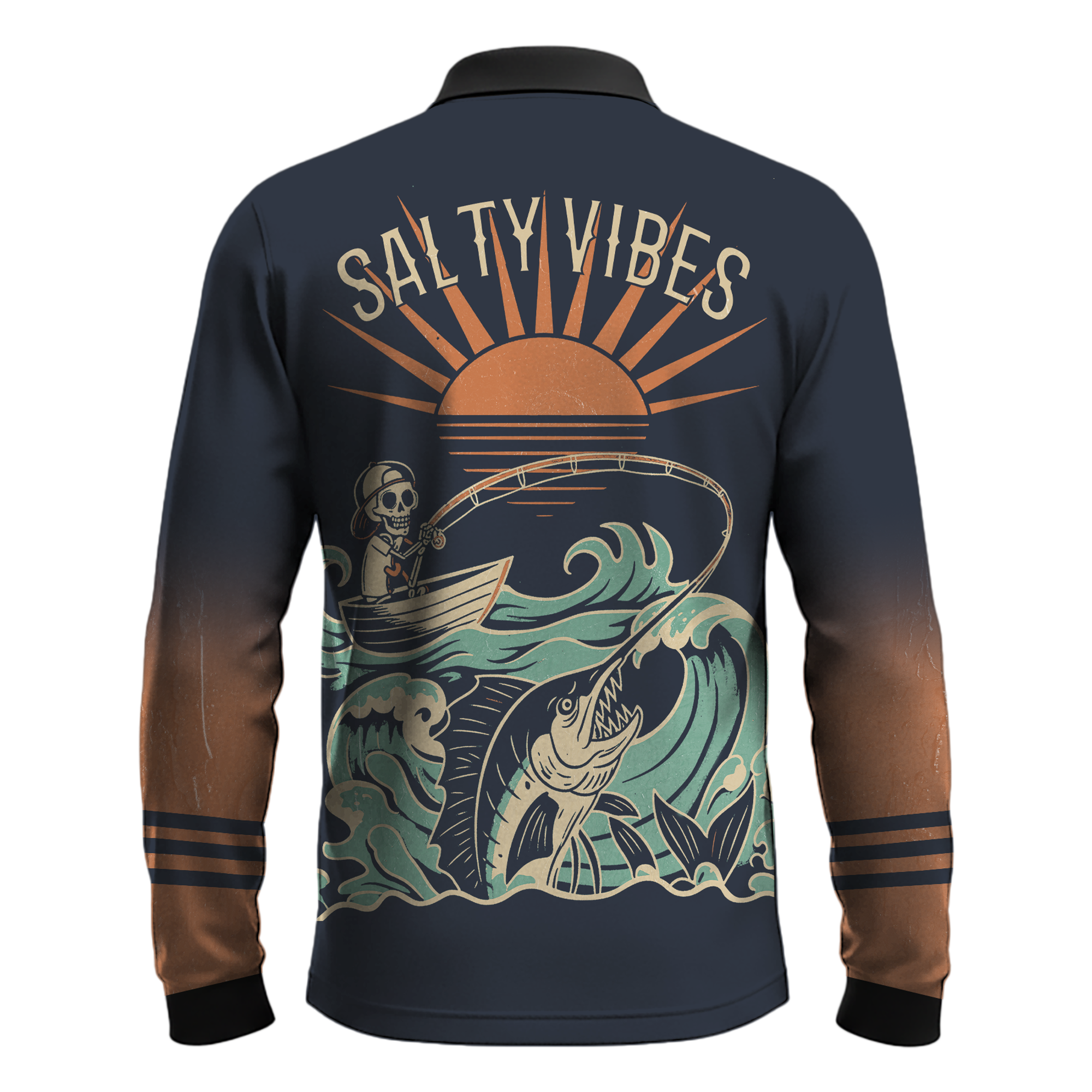 Salty Vibes Performance Fishing Shirt