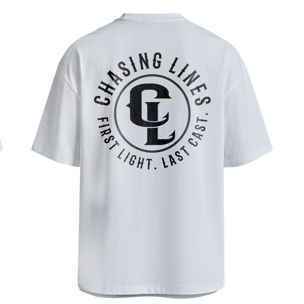 Chasing Lines Classic Tee - White